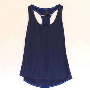 Athleta Navy Blue Athletic Tank Top